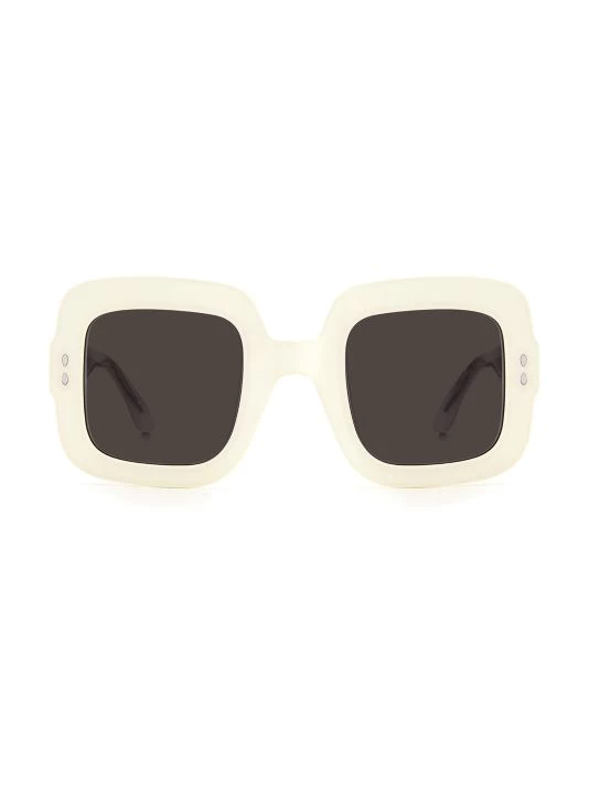 Isabel Marant 49MM Square Sunglasses Cream 8 Isabel Marant 49MM Square Sunglasses Cream - Image 6