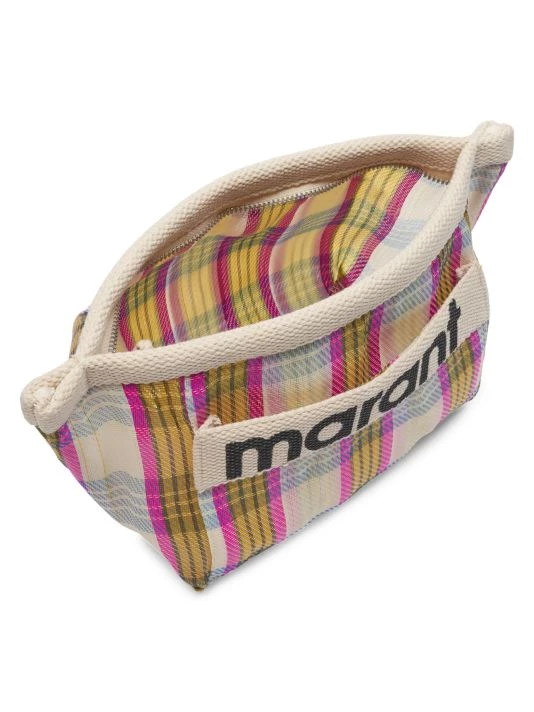 Isabel Marant Powden Plaid Zip Pouch 5 Isabel Marant Powden Plaid Zip Pouch - Image 3